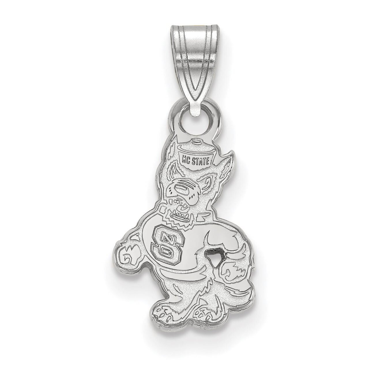 North Carolina State University Small Pendant 14k White Gold 4W060NCS, MPN: 4W060NCS, 886774852218