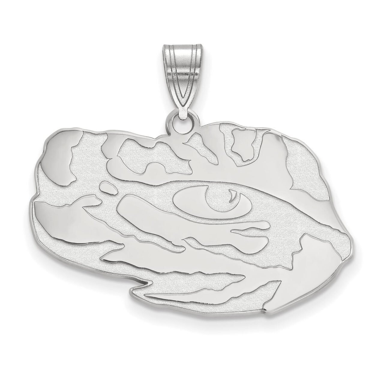 Louisiana State University Large Pendant 14k White Gold 4W064LSU, MPN: 4W064LSU, 886774853000