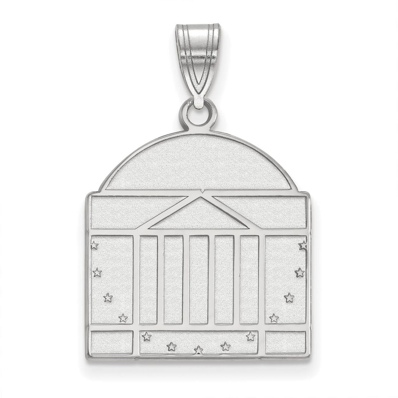 University of Virginia Large Pendant 14k White Gold 4W065UVA, MPN: 4W065UVA, 886774853246