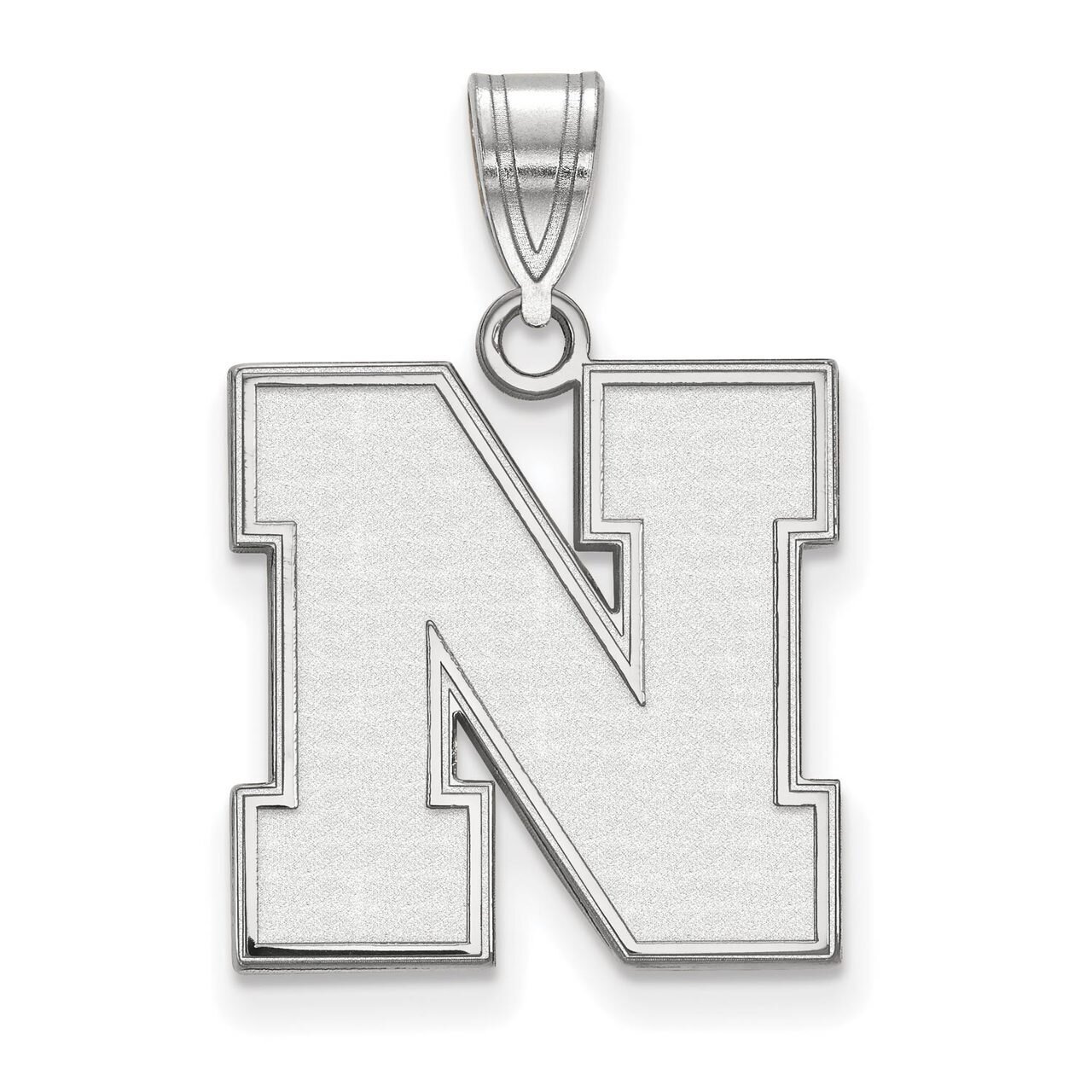 University of Nebraska Medium Pendant 14k White Gold 4W067UNE, MPN: 4W067UNE, 886774853543