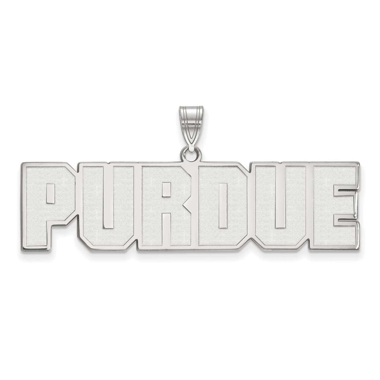 Purdue Large Pendant 14k White Gold 4W068PU