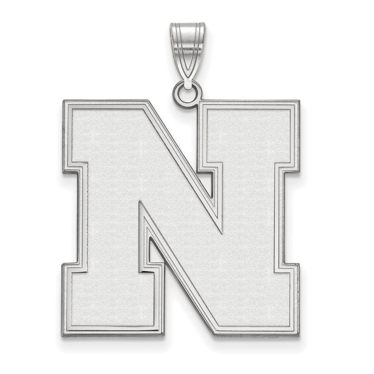 University of Nebraska x-Large Pendant 14k White Gold 4W069UNE, MPN: 4W069UNE, 886774853840