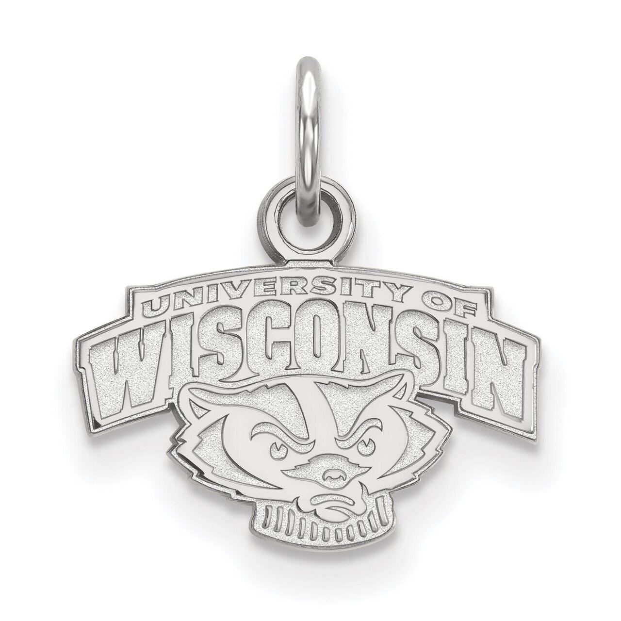 University of Wisconsin x-Small Pendant 14k White Gold 4W074UWI, MPN: 4W074UWI, 886774854540