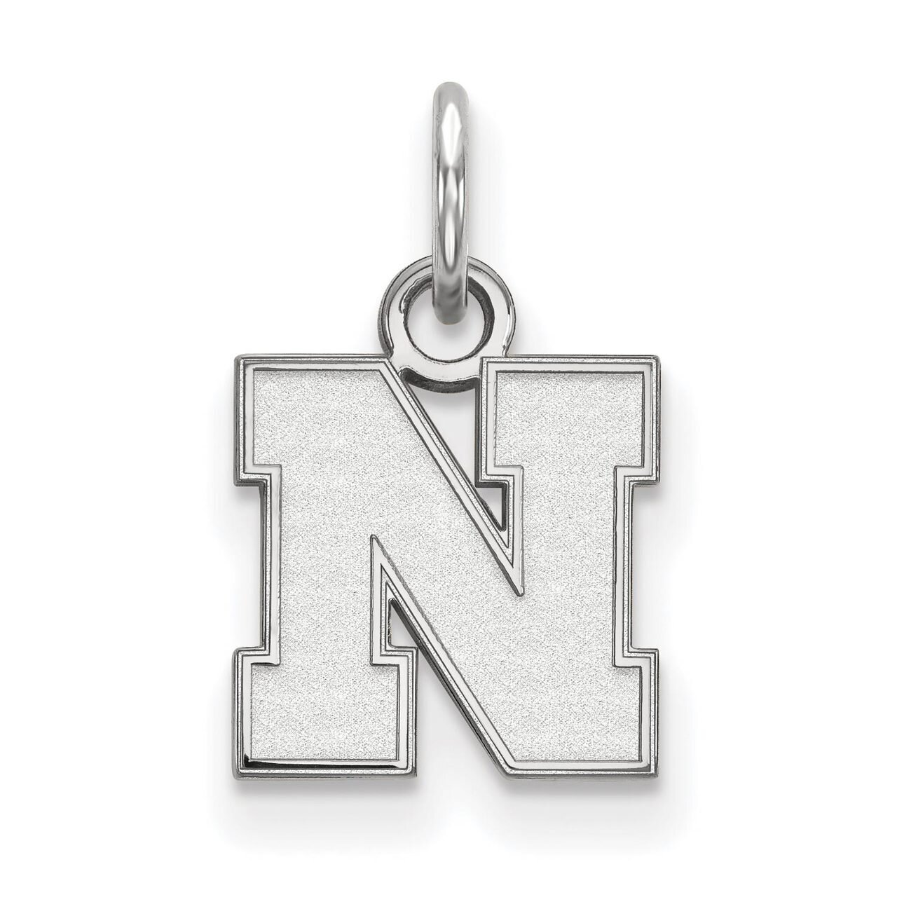 University of Nebraska x-Small Pendant 14k White Gold 4W083UNE, MPN: 4W083UNE, 886774855028