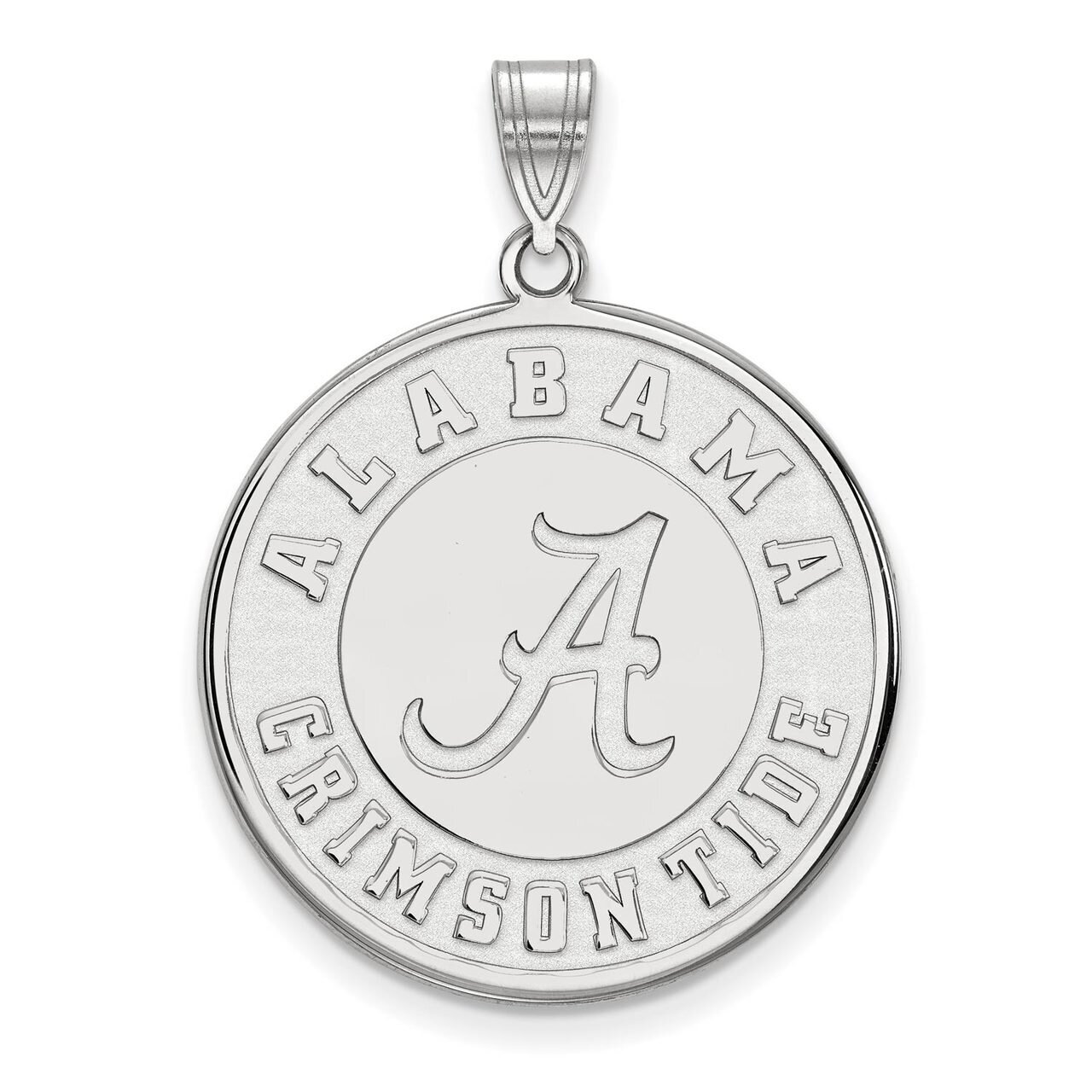 University of Alabama x-Large Disc Pendant 14k White Gold 4W088UAL, MPN: 4W088UAL, 886774855226