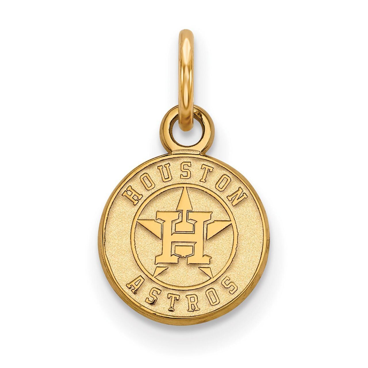 Houston Astros x-Small Pendant 14k Yellow Gold 4Y001AST, MPN: 4Y001AST, 886774855349