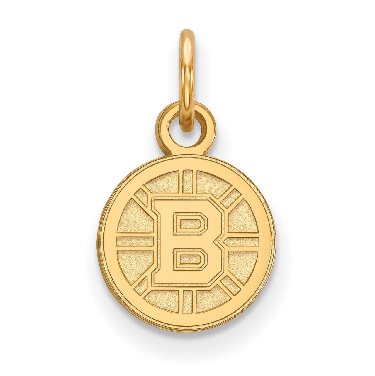 Boston Bruins x-Small Pendant 14k Yellow Gold 4Y001BRI, MPN: 4Y001BRI, 886774855486