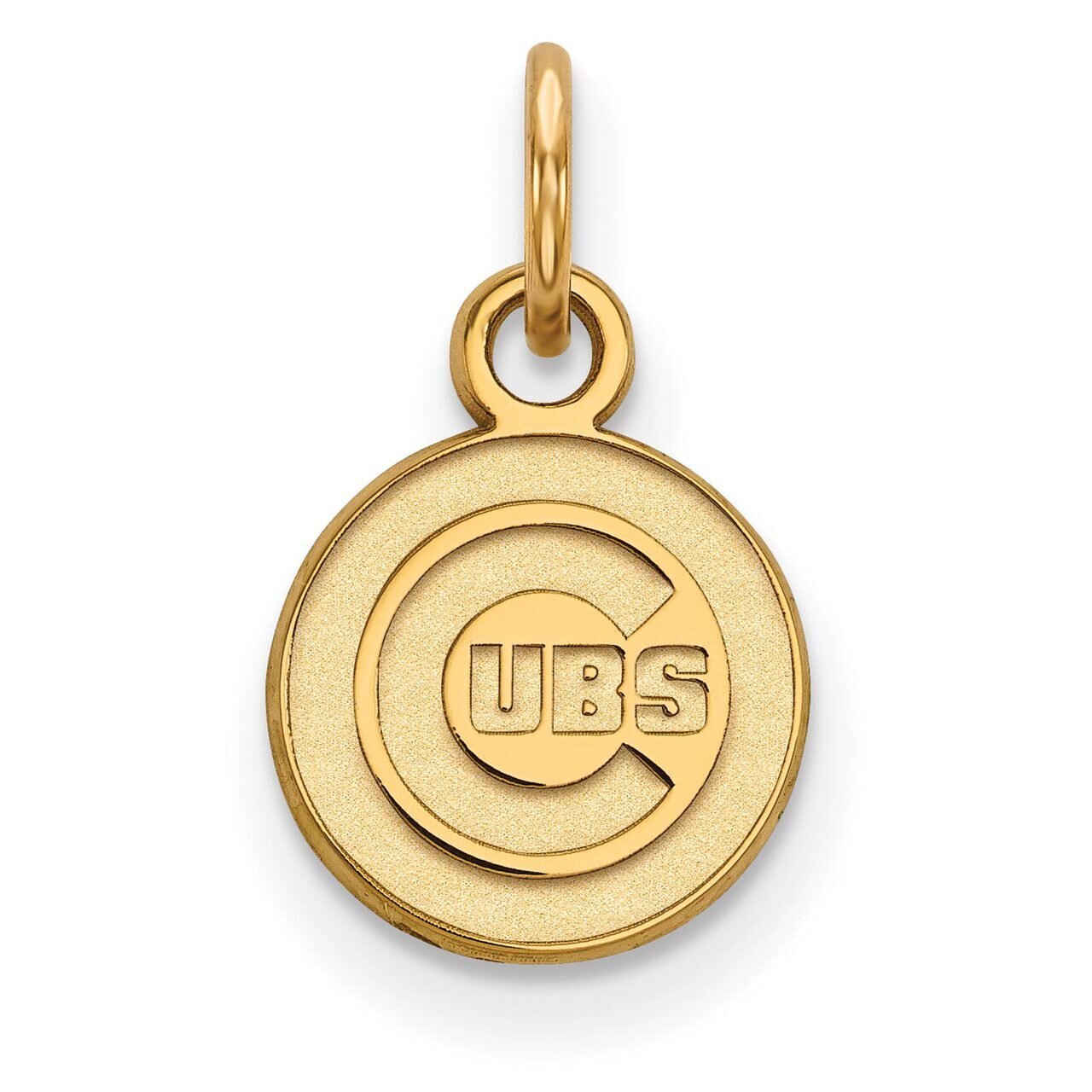 Chicago Cubs x-Small Pendant 14k Yellow Gold 4Y001CUB