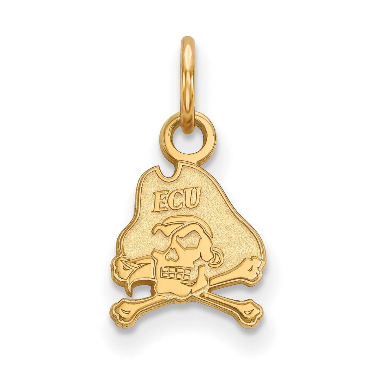 East Carolina University x-Small Pendant 14k Yellow Gold 4Y001ECU, MPN: 4Y001ECU, 886774855738