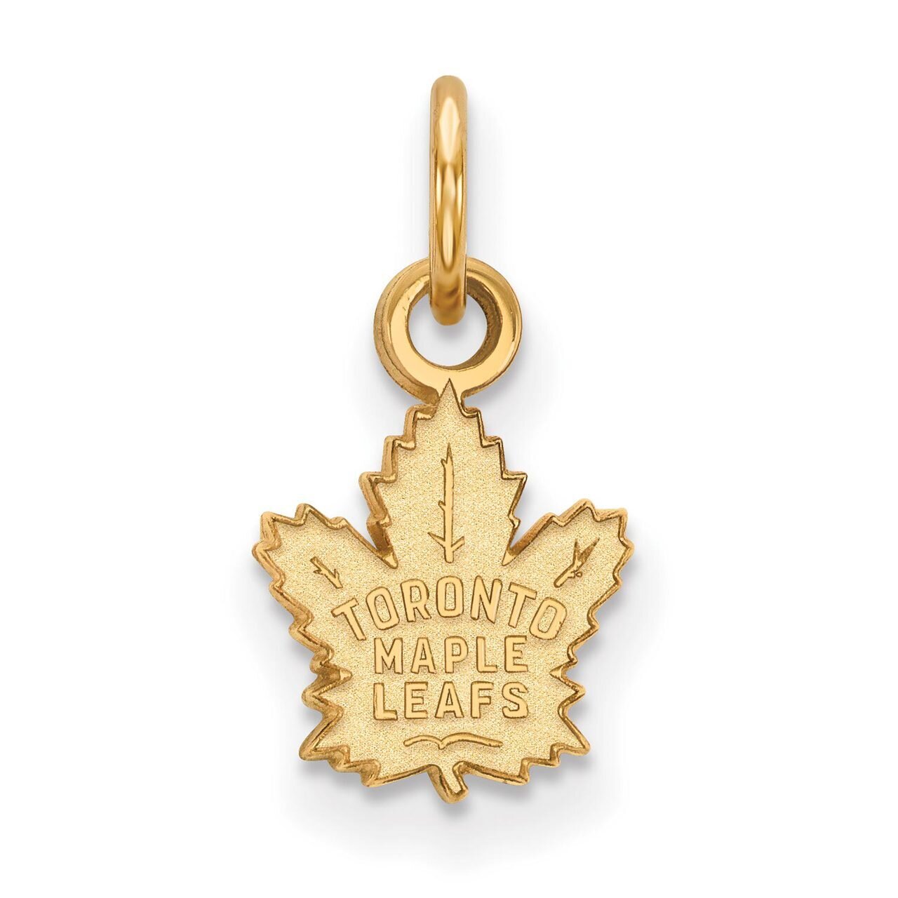 Toronto Maple Leafs x-Small Pendant 14k Yellow Gold 4Y001MLE