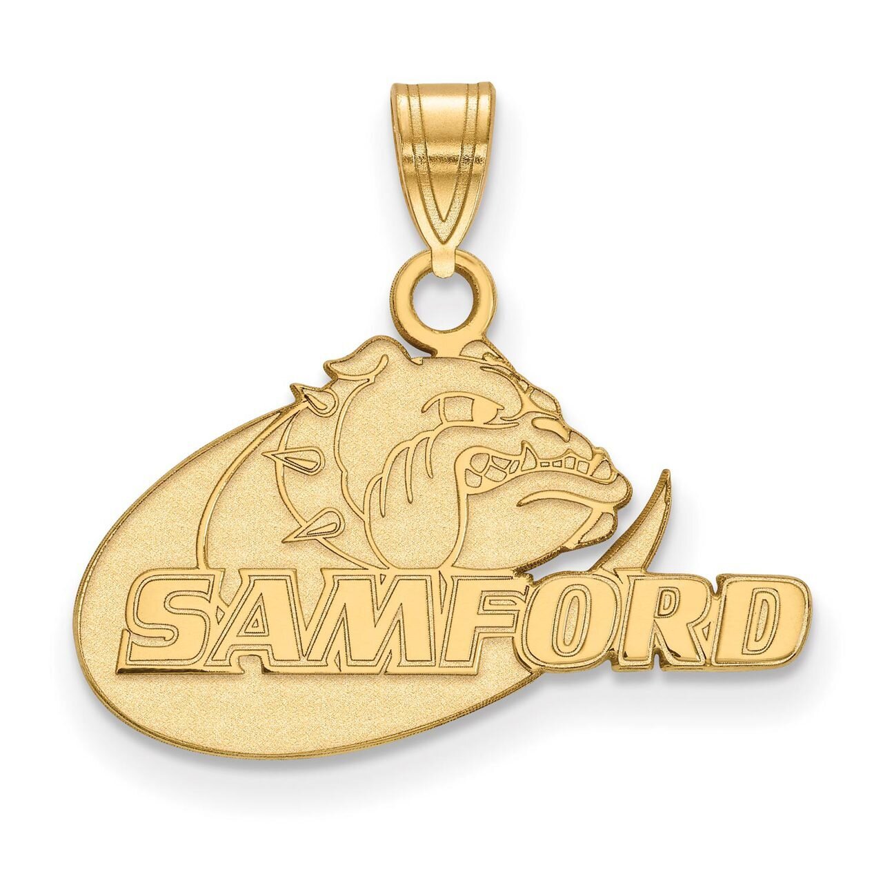 Samford University Small Pendant 14k Yellow Gold 4Y001SMF