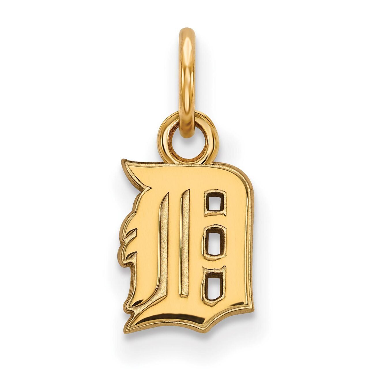 Detroit Tigers x-Small Pendant 14k Yellow Gold 4Y001TIG