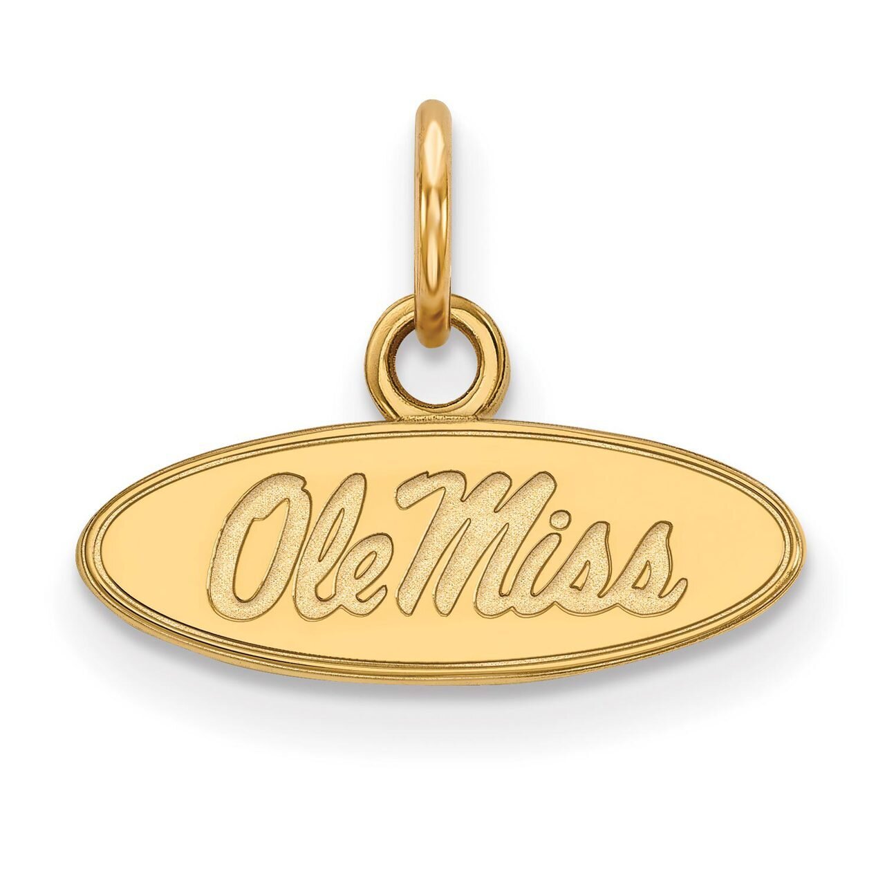 University of Mississippi x-Small Pendant 14k Yellow Gold 4Y001UMS