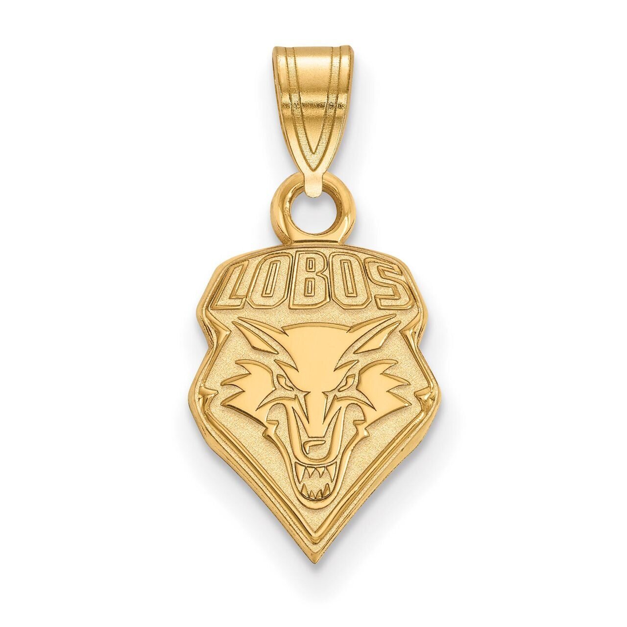 University of New Mexico Small Pendant 14k Yellow Gold 4Y001UNM