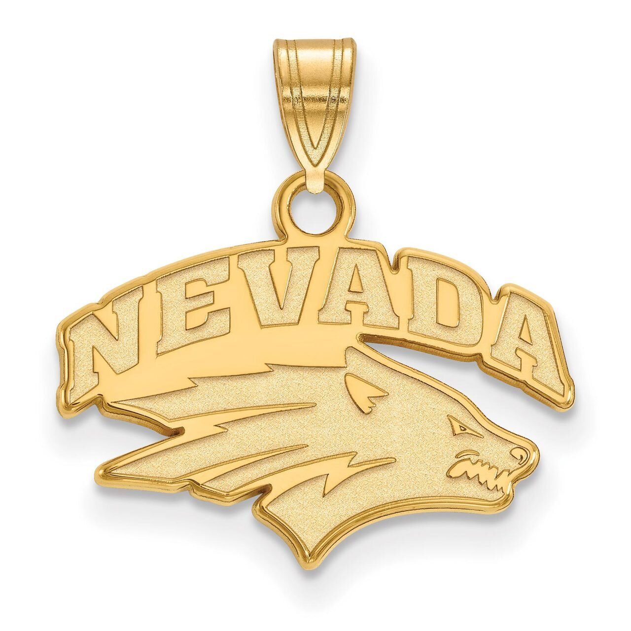 University of Nevada Small Pendant 14k Yellow Gold 4Y001UNR