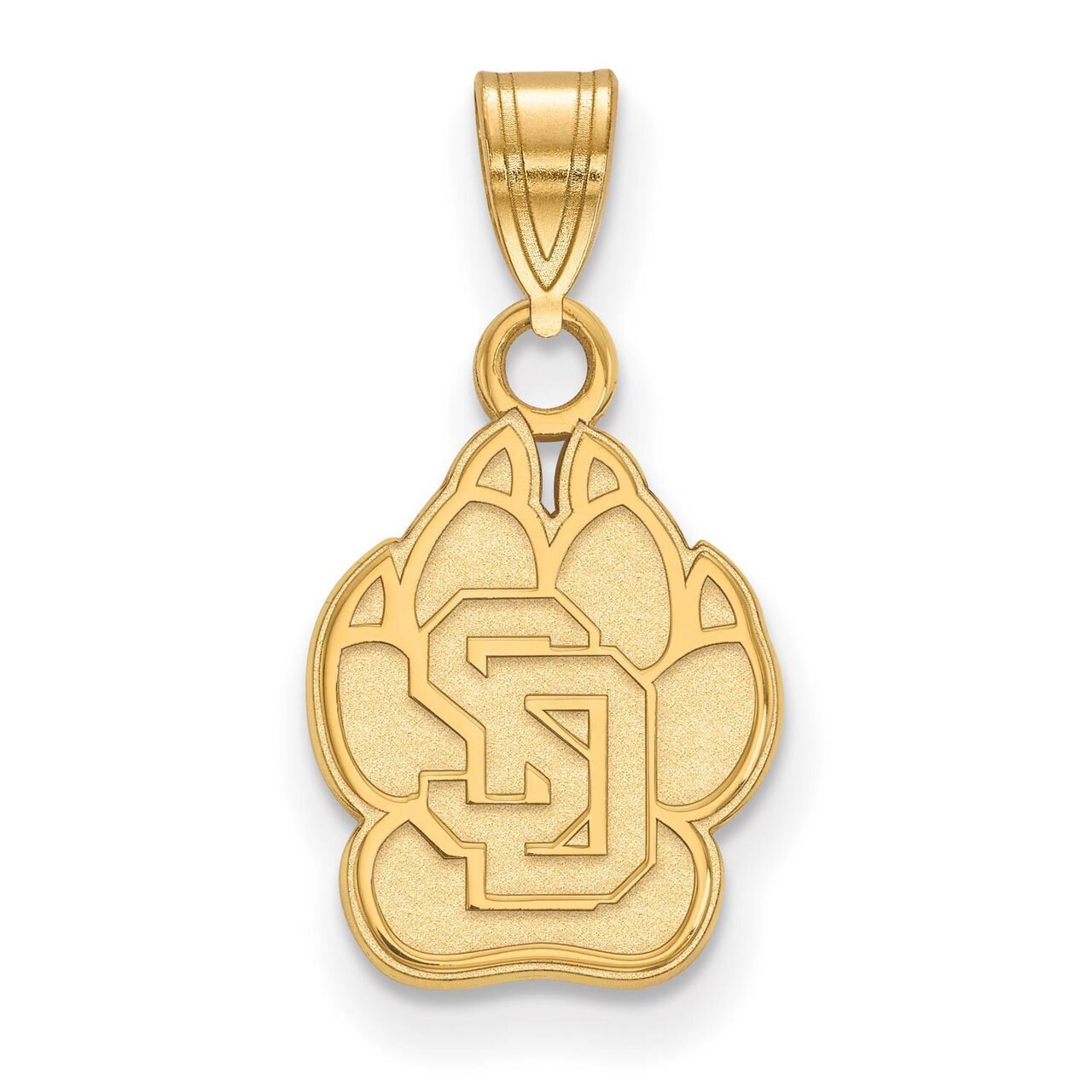 University of South Dakota Small Pendant 14k Yellow Gold 4Y001USD, MPN: 4Y001USD, 886774857510