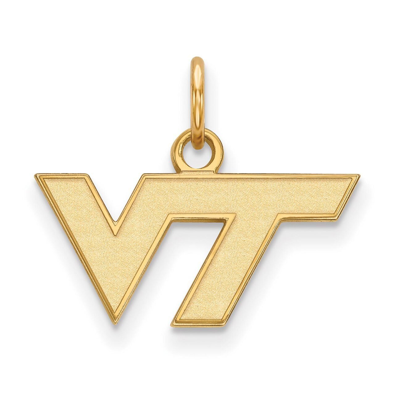 Virginia Tech x-Small Pendant 14k Yellow Gold 4Y001VTE
