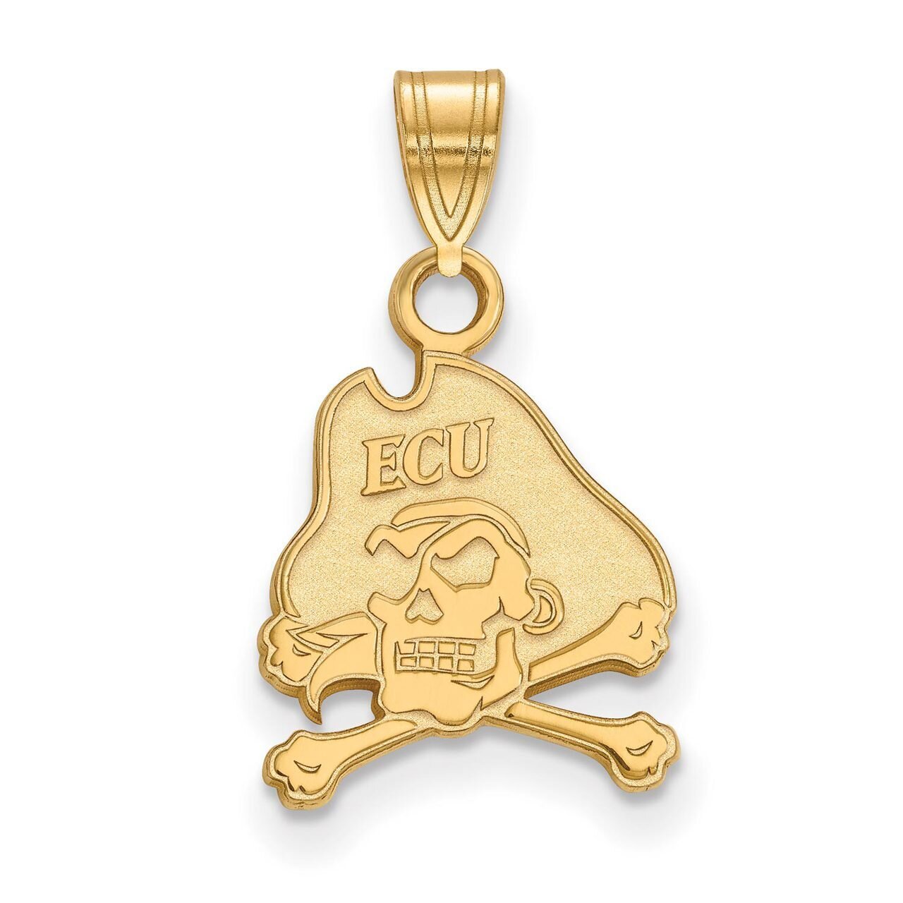 East Carolina University Small Pendant 14k Yellow Gold 4Y002ECU, MPN: 4Y002ECU, 886774858296