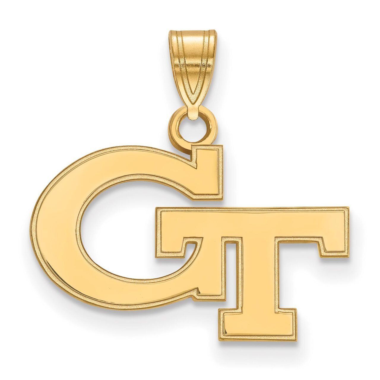 Georgia Institute of Technology Small Pendant 14k Yellow Gold 4Y002GT, MPN: 4Y002GT, 886774858463