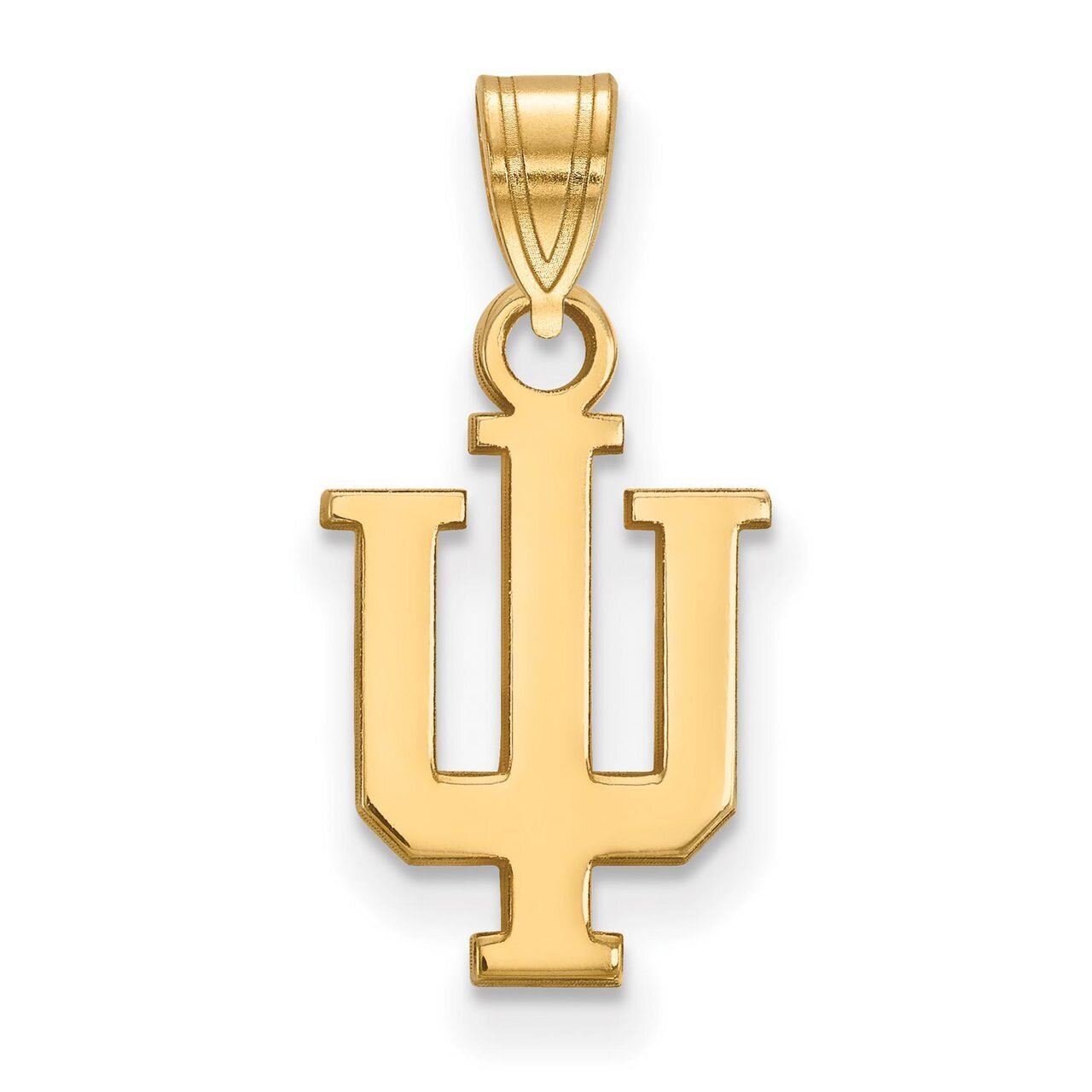 Indiana University Small Pendant 14k Yellow Gold 4Y002IU