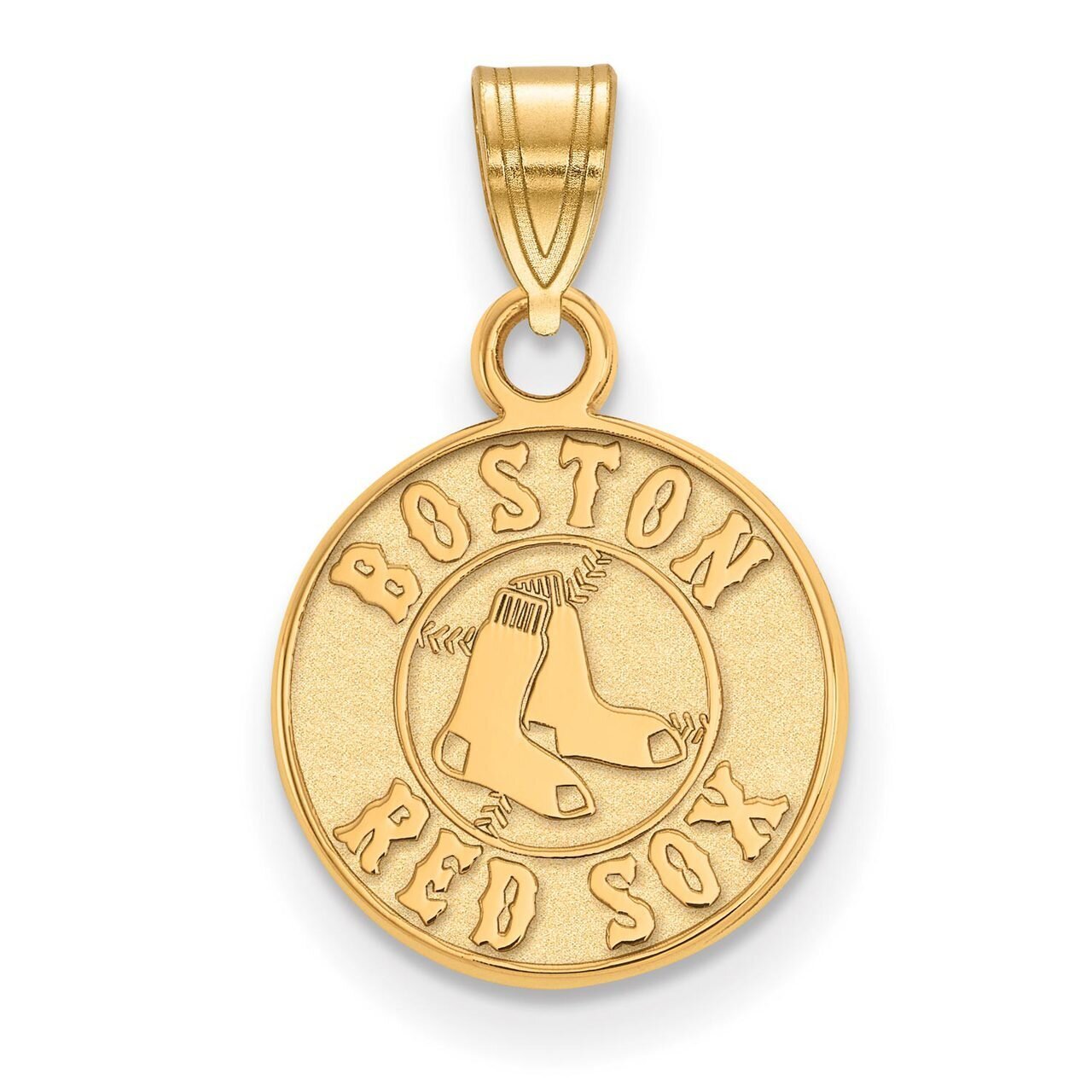 Boston Red Sox Small Pendant 14k Yellow Gold 4Y002RSO, MPN: 4Y002RSO, 886774859071