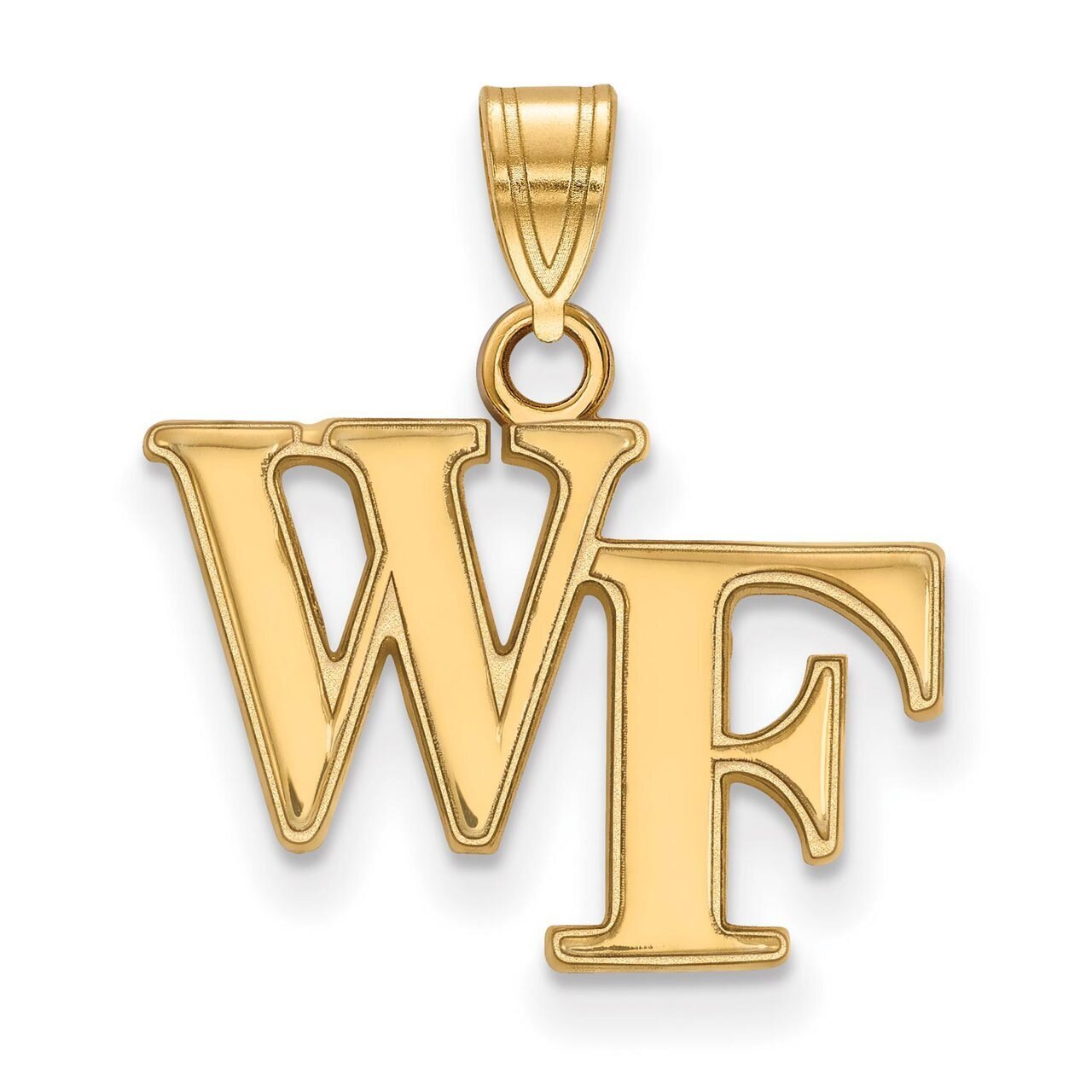 Wake Forest University Small Pendant 14k Yellow Gold 4Y002WFU