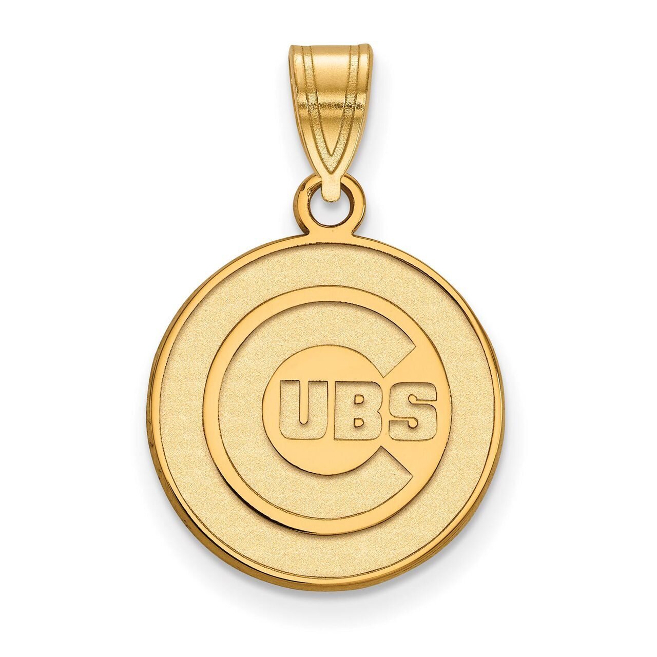Chicago Cubs Medium Pendant 14k Yellow Gold 4Y003CUB, MPN: 4Y003CUB, 886774860572