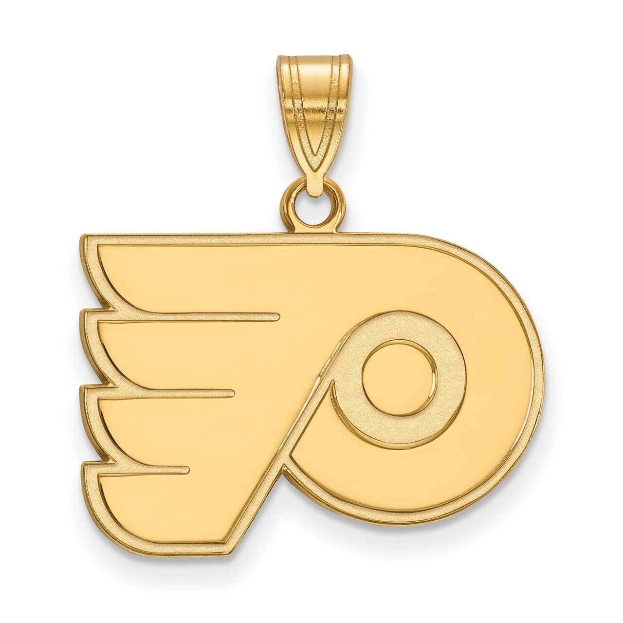 Philadelphia Flyers Medium Pendant 14k Yellow Gold 4Y003FLY