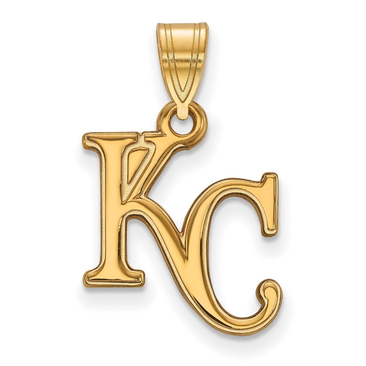 Kansas City Royals Medium Pendant 14k Yellow Gold 4Y003ROY