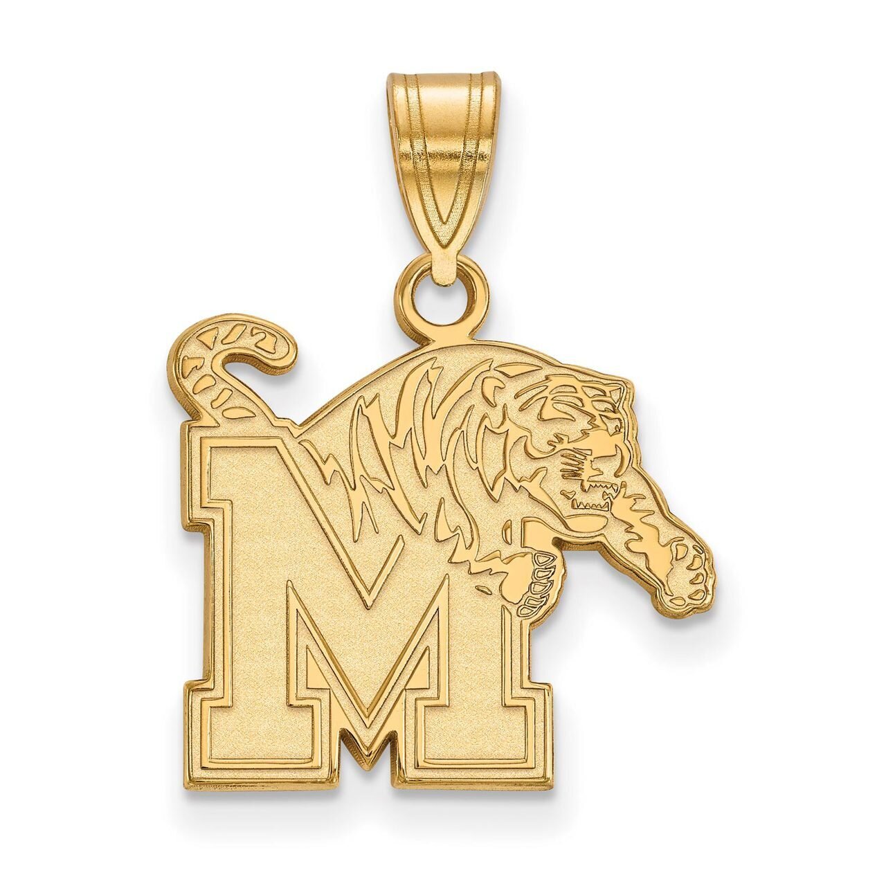 University of Memphis Medium Pendant 14k Yellow Gold 4Y003UMP, MPN: 4Y003UMP, 886774861494