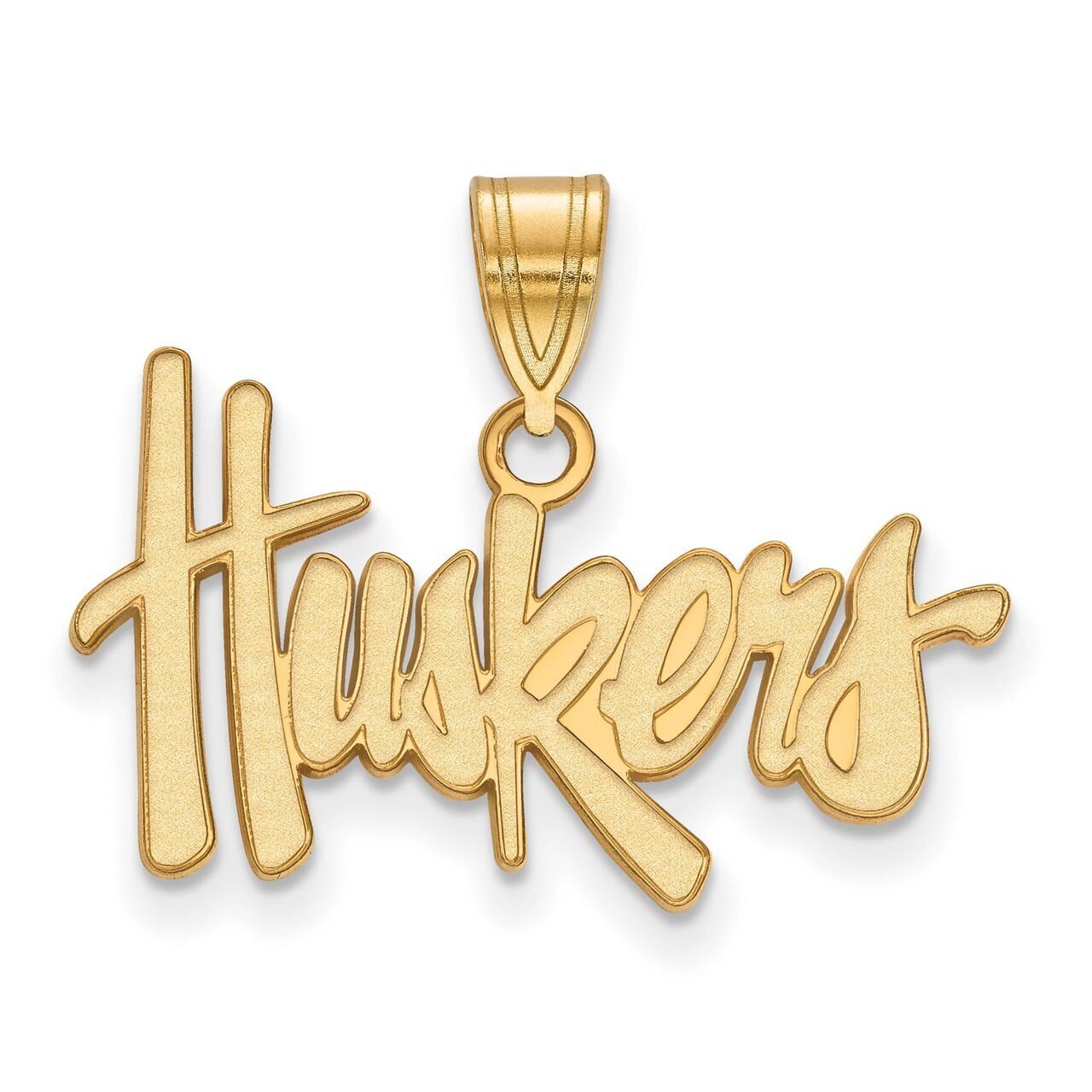 University of Nebraska Medium Pendant 14k Yellow Gold 4Y003UNE, MPN: 4Y003UNE, 886774861548