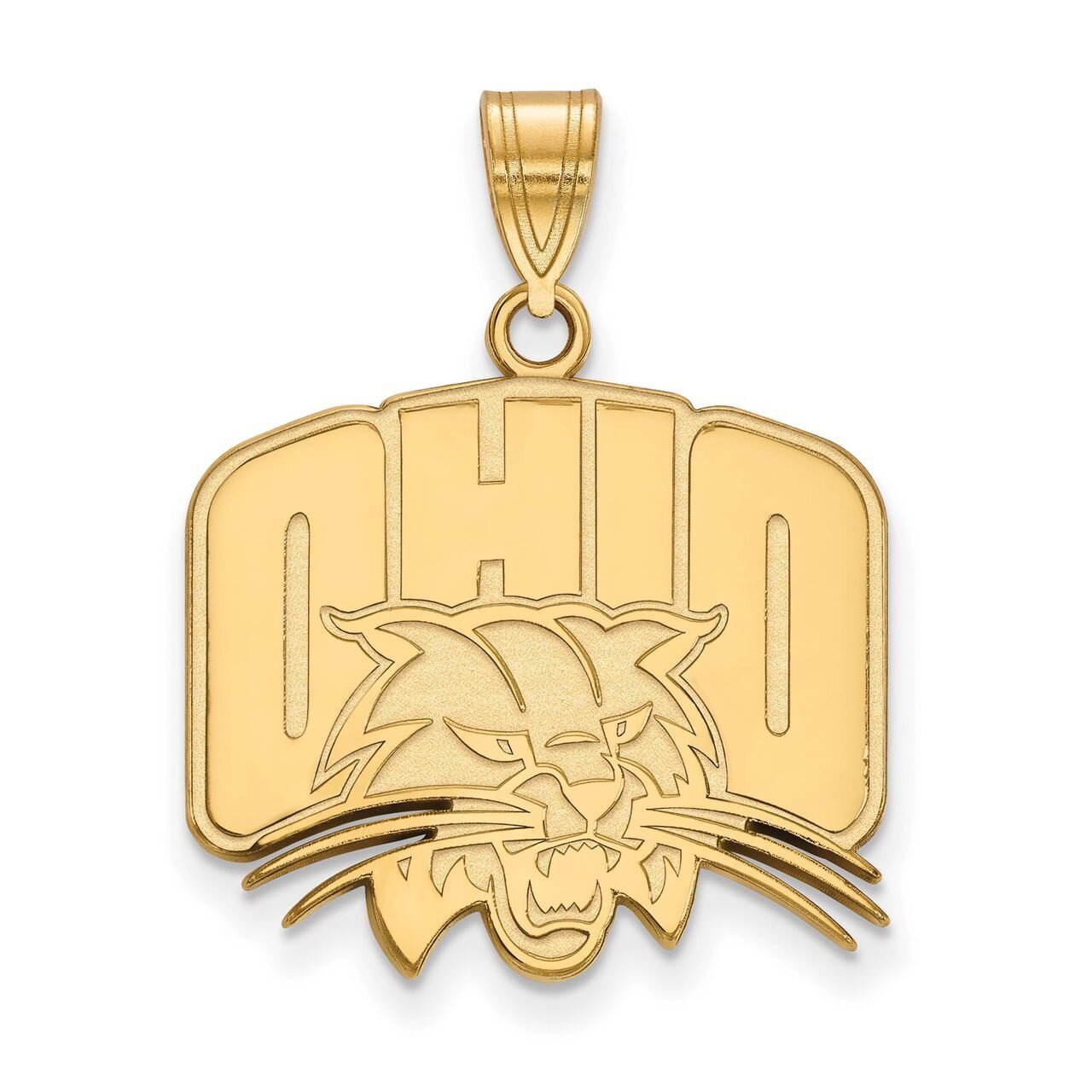 Ohio University Large Pendant 14k Yellow Gold 4Y004OU, MPN: 4Y004OU, 886774862736