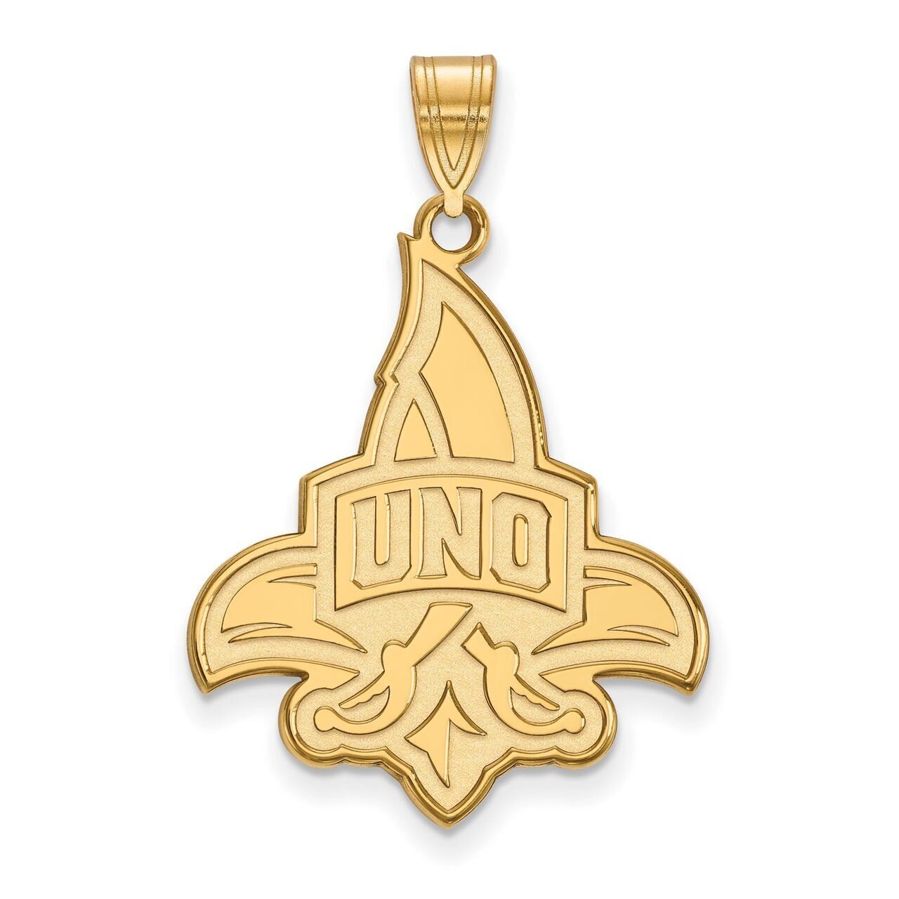 University of New Orleans x-Large Pendant 14k Yellow Gold 4Y004UNO, MPN: 4Y004UNO, 886774863412