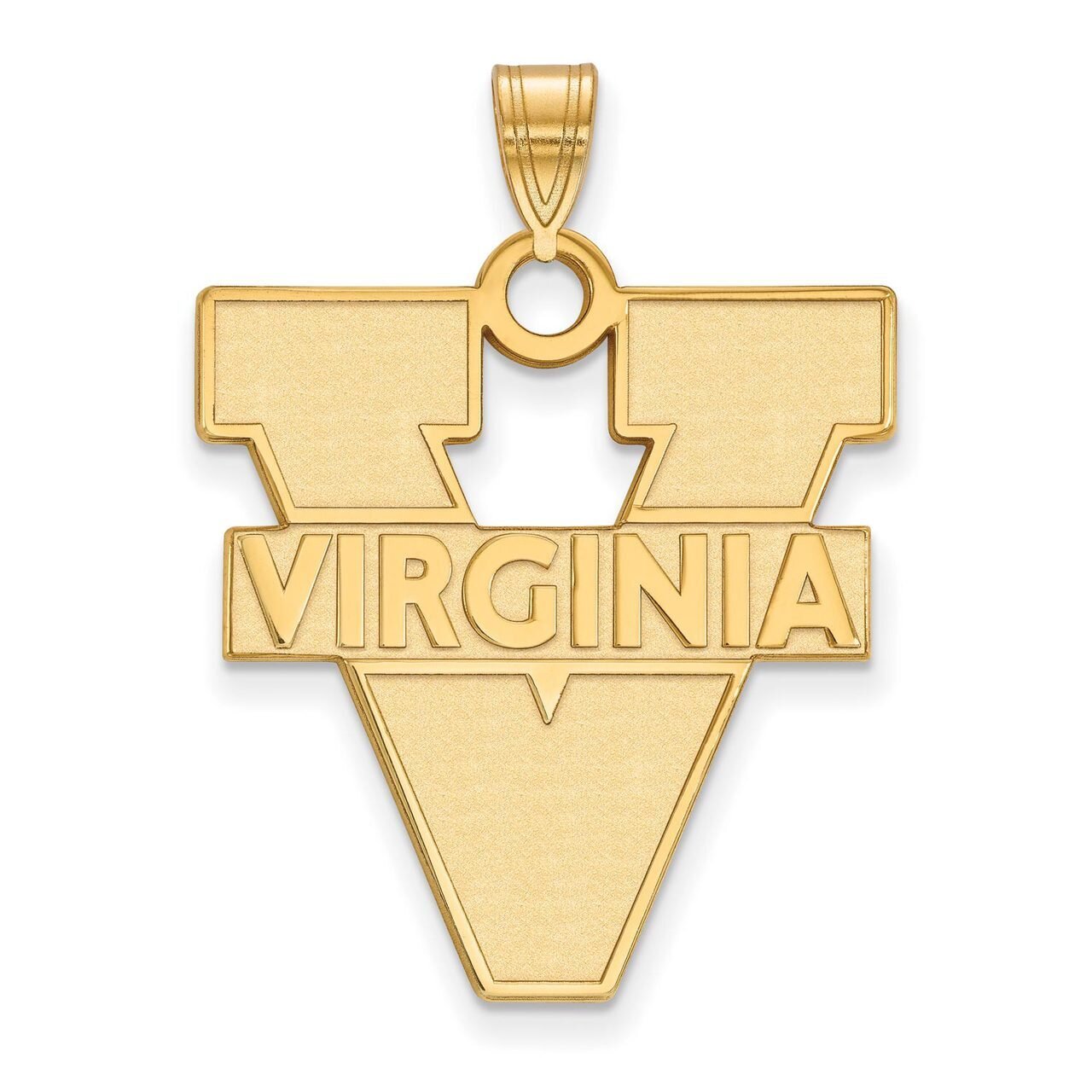 University of Virginia x-Large Pendant 14k Yellow Gold 4Y005UVA, MPN: 4Y005UVA, 886774864723