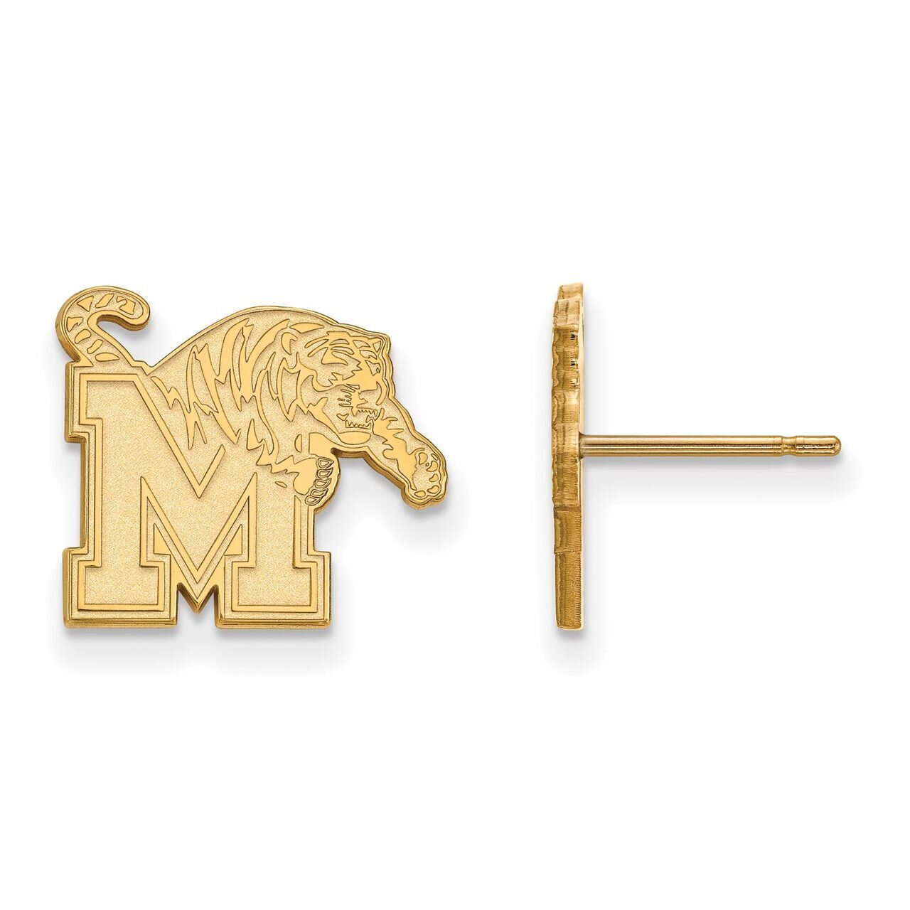 University of Memphis Small Post Earring 14k Yellow Gold 4Y008UMP, MPN: 4Y008UMP, 886774867939