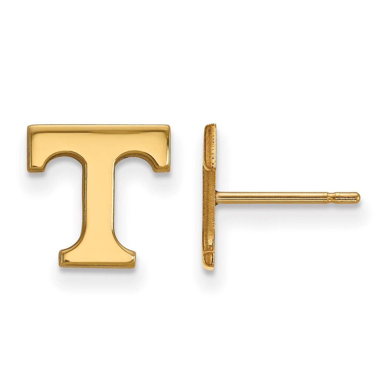 University of Tennessee x-Small Post Earring 14k Yellow Gold 4Y008UTN, MPN: 4Y008UTN, 886774868189