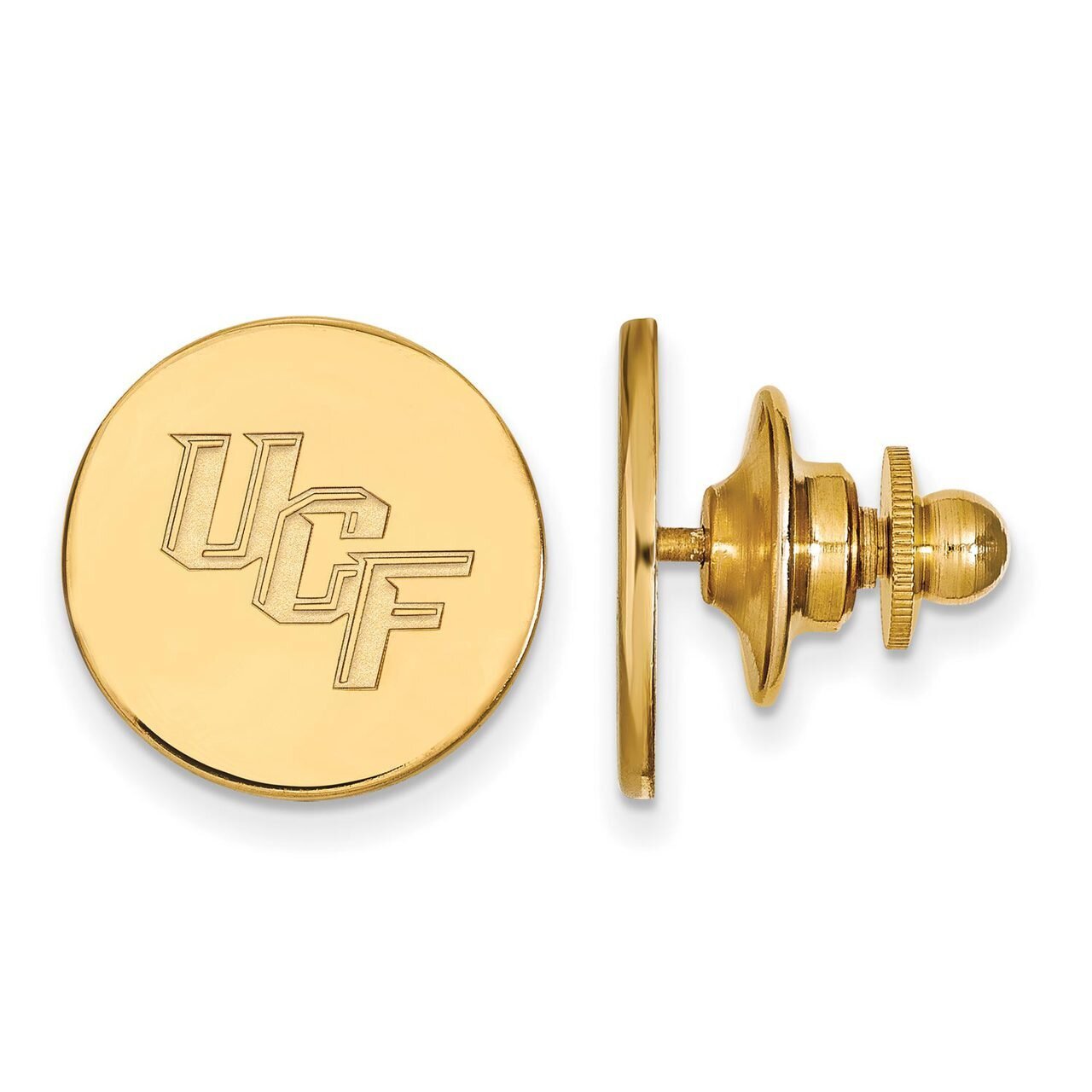 University of Central Florida Lapel Pin 14k Yellow Gold 4Y009UCF