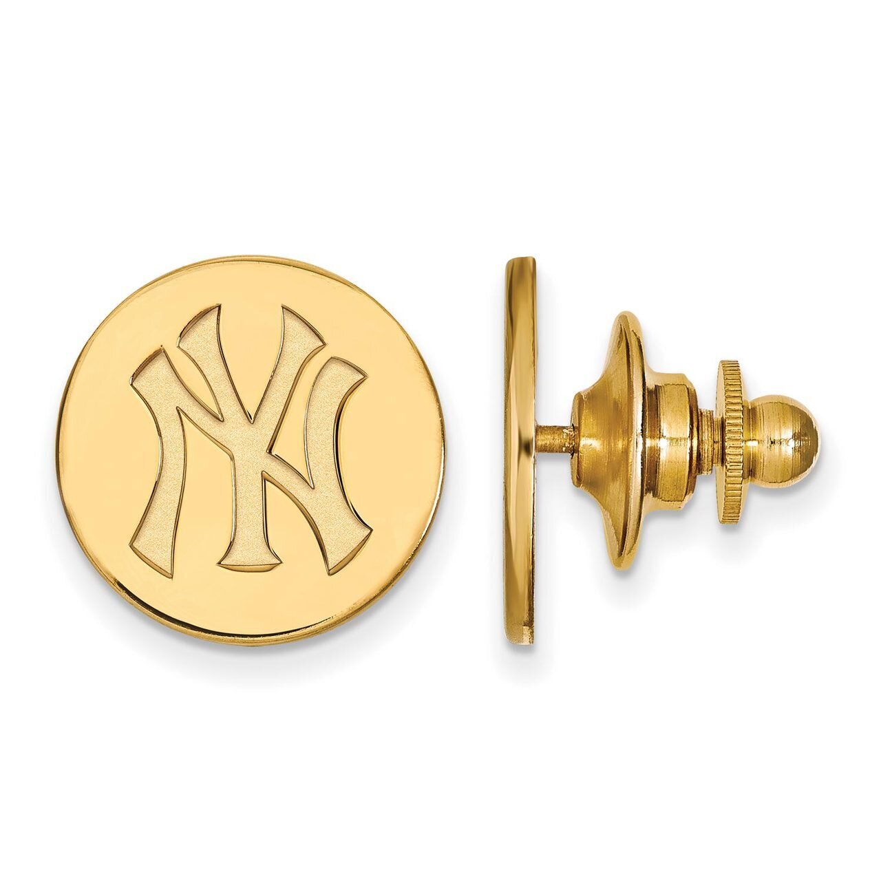 New York Yankees Lapel Pin 14k Yellow Gold 4Y011YAN