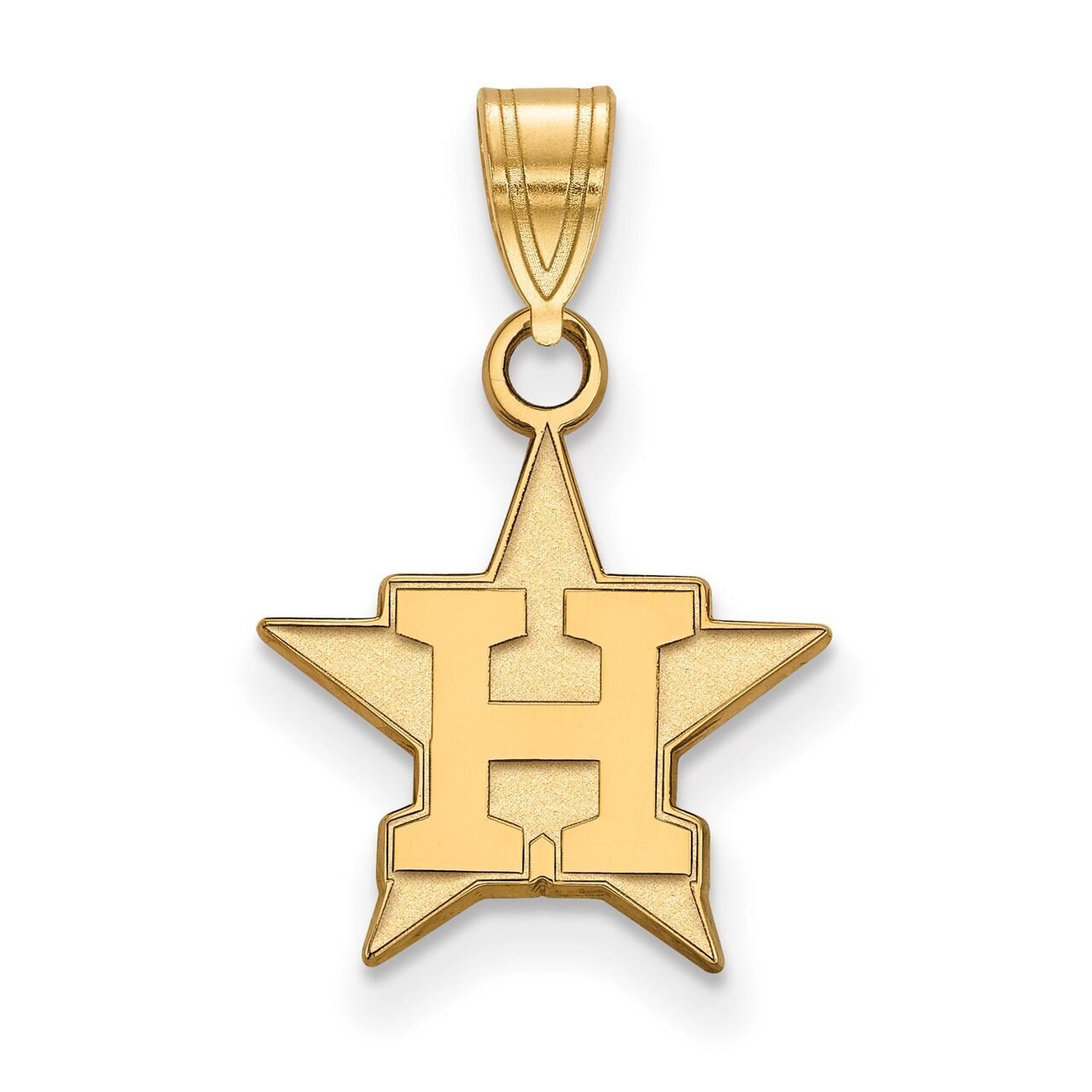 Houston Astros Small Pendant 14k Yellow Gold 4Y012AST, MPN: 4Y012AST, 886774871660