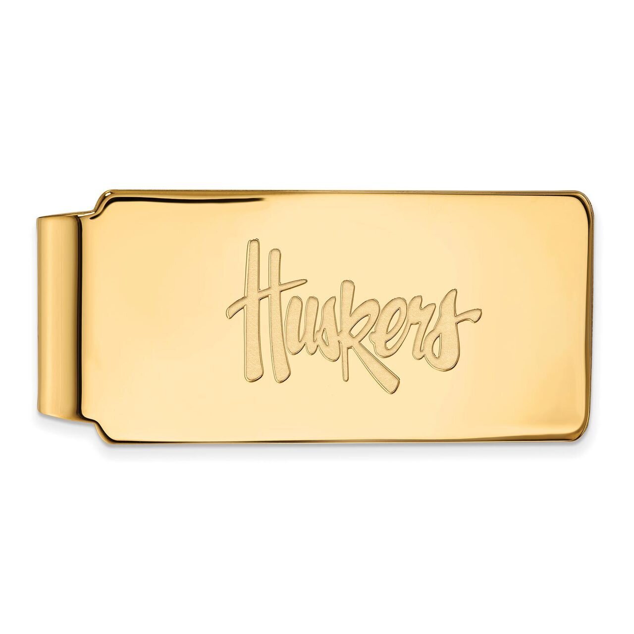 University of Nebraska Money Clip 14k Yellow Gold 4Y012UNE, MPN: 4Y012UNE, 886774872315
