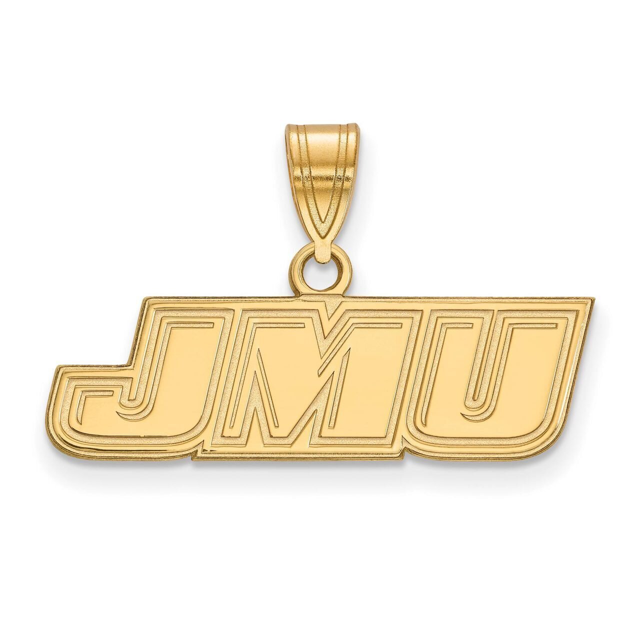 James Madison University Small Pendant 14k Yellow Gold 4Y013JMU