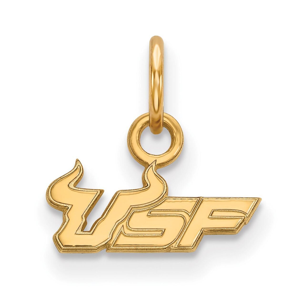 University of South Florida x-Small Pendant 14k Yellow Gold 4Y013USFL
