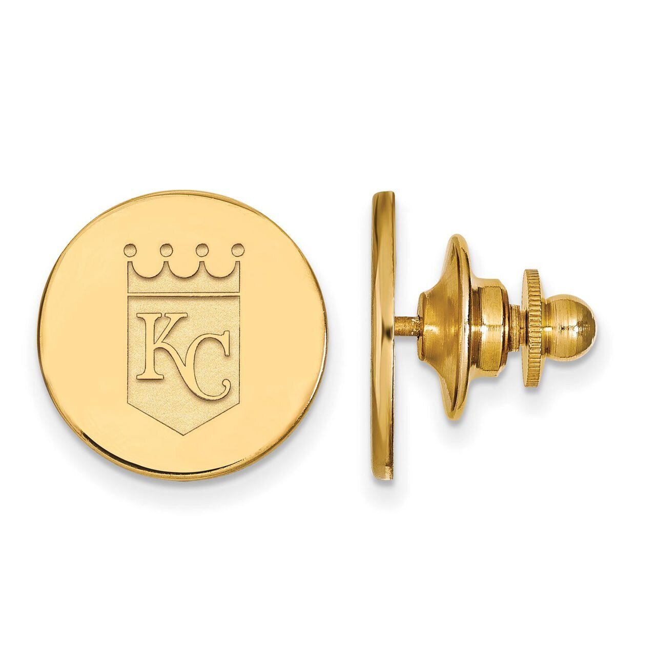Kansas City Royals Lapel Pin 14k Yellow Gold 4Y014ROY