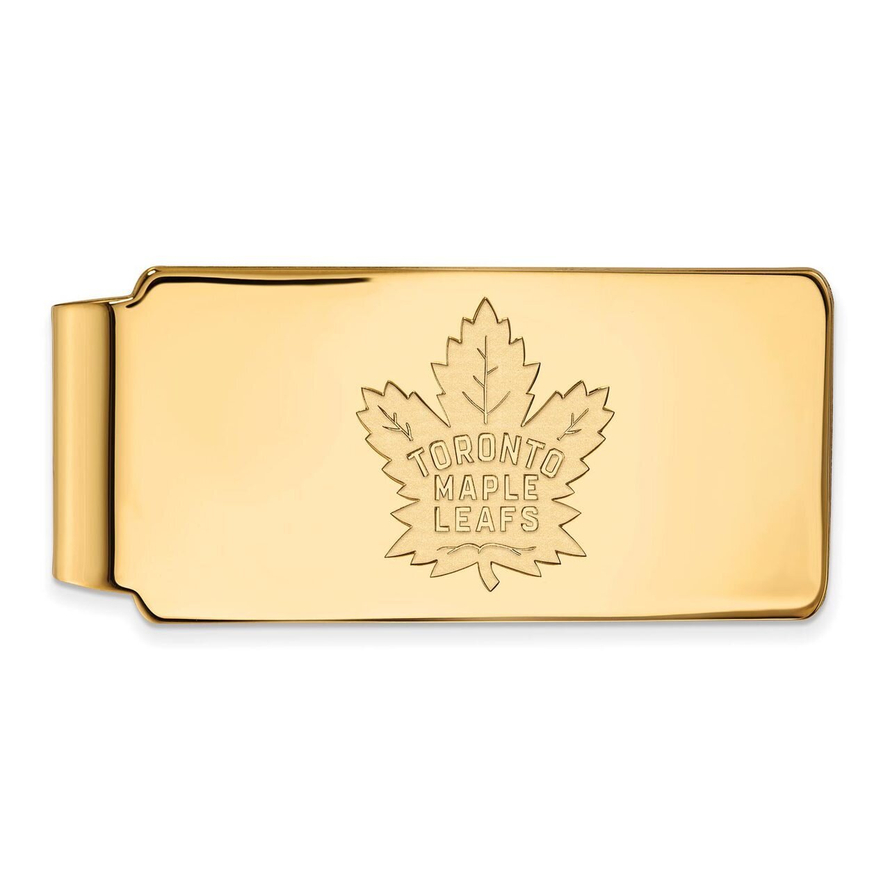 Toronto Maple Leafs Money Clip 14k Yellow Gold 4Y015MLE