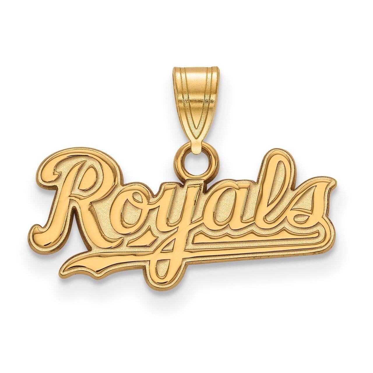 Kansas City Royals Small Pendant 14k Yellow Gold 4Y017ROY, MPN: 4Y017ROY, 886774874623