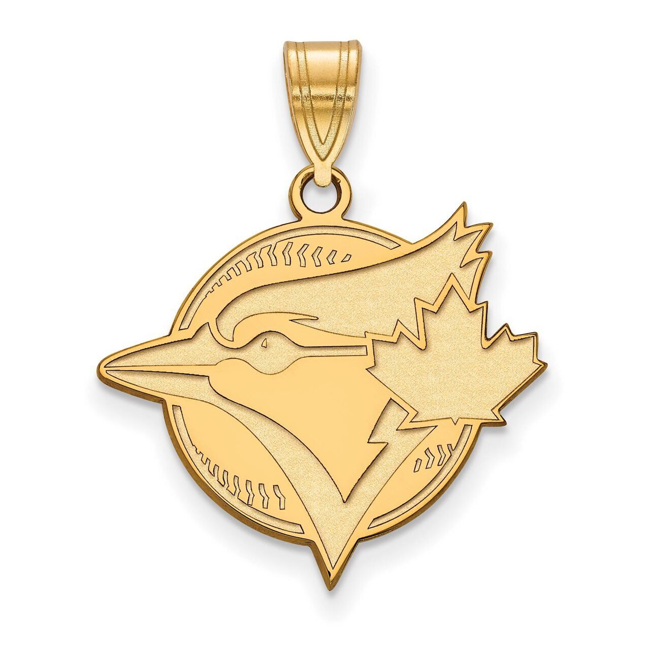 Toronto Blue Jays Large Pendant 14k Yellow Gold 4Y019BLU, MPN: 4Y019BLU, 886774875200