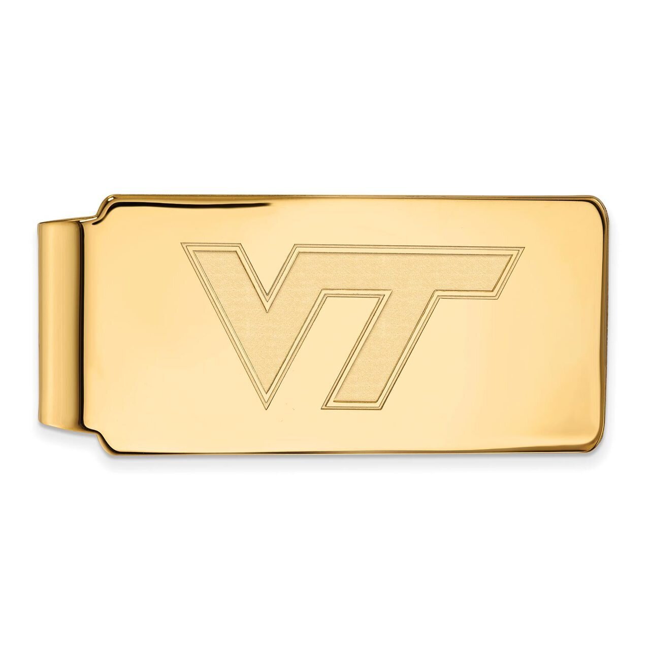 Virginia Tech Money Clip 14k Yellow Gold 4Y019VTE