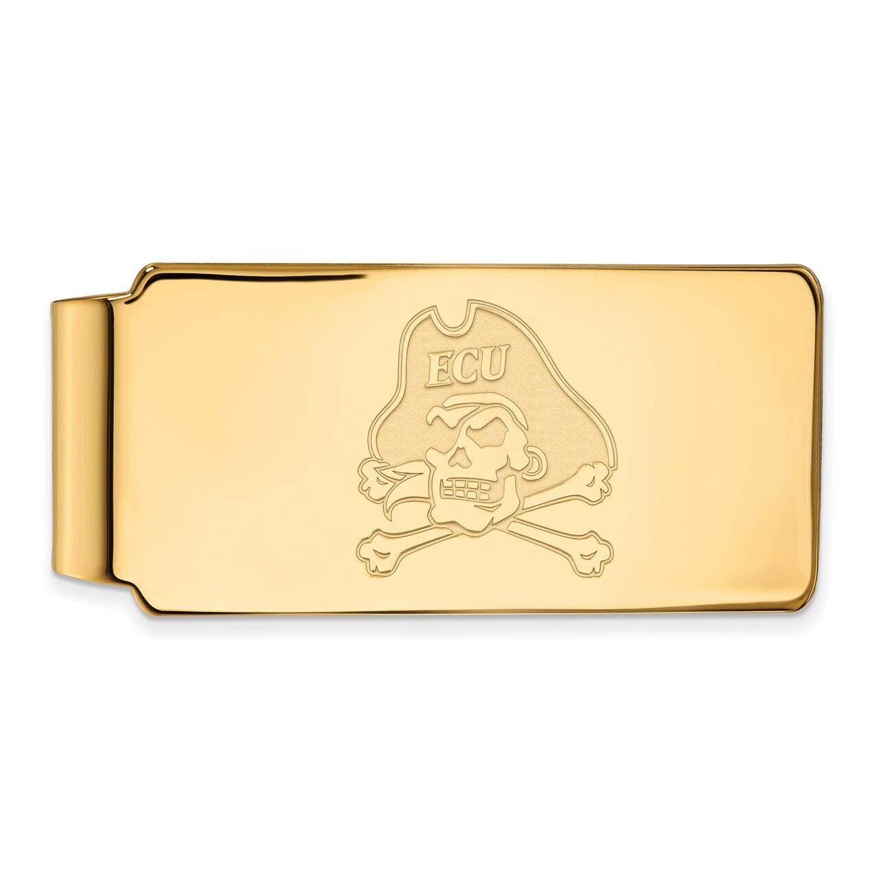 East Carolina University Money Clip 14k Yellow Gold 4Y021ECU, MPN: 4Y021ECU, 886774875880