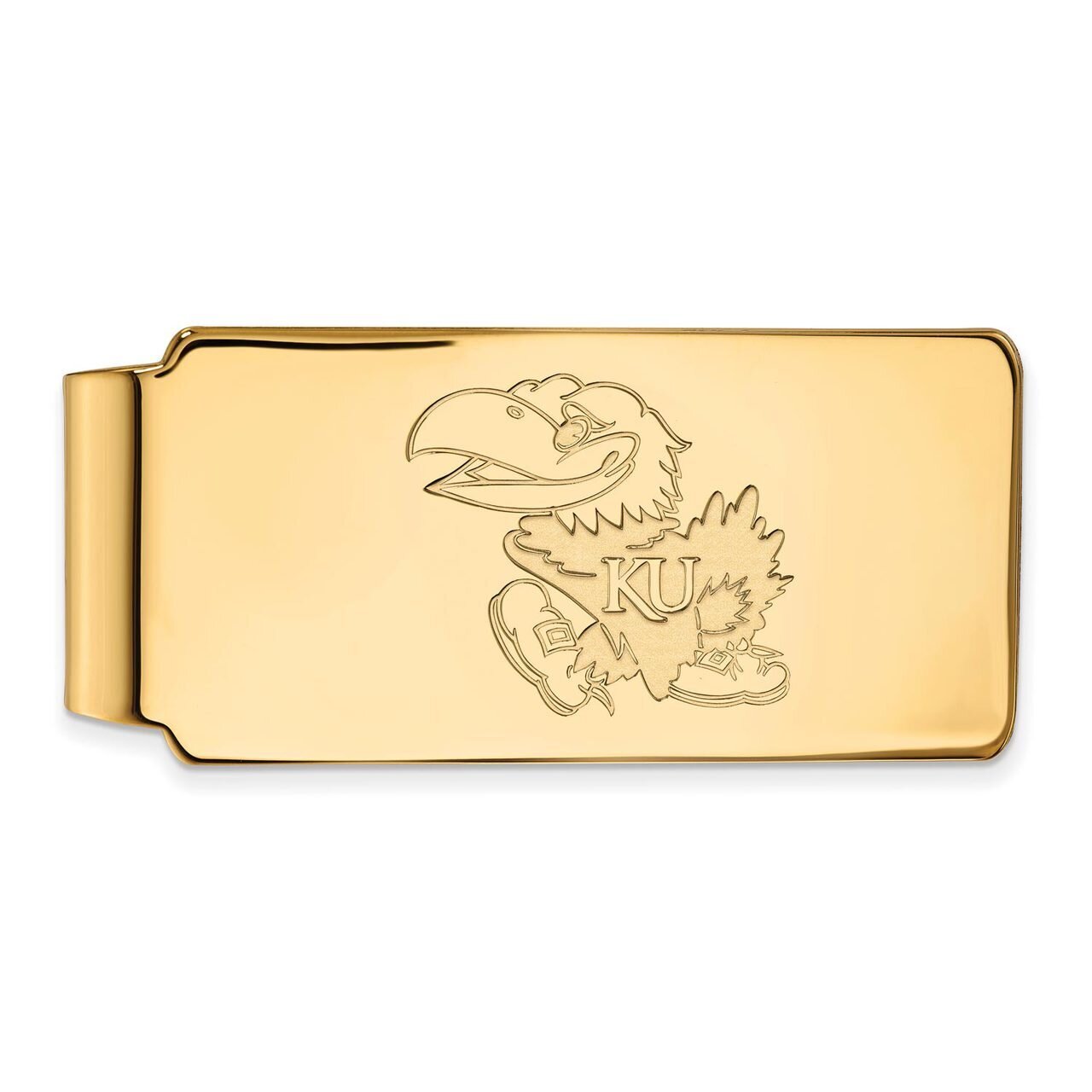 University of Kansas Money Clip 14k Yellow Gold 4Y021UKS, MPN: 4Y021UKS, 886774876047