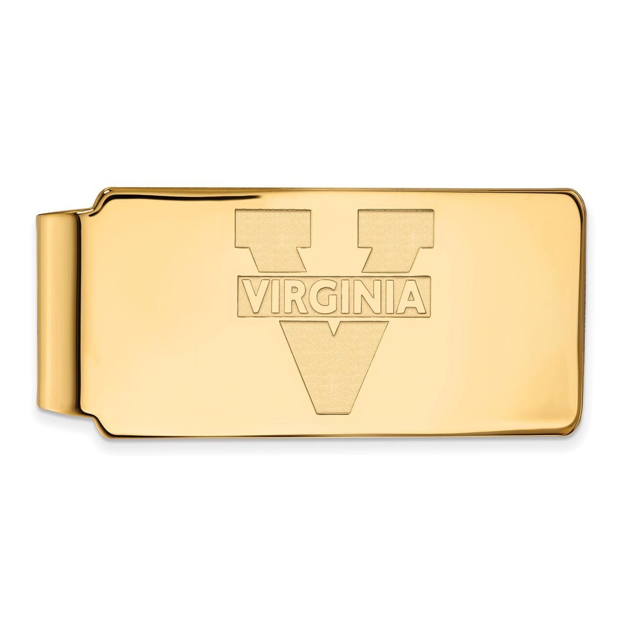 University of Virginia Money Clip 14k Yellow Gold 4Y025UVA, MPN: 4Y025UVA, 886774877747